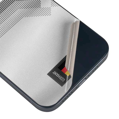 Germany Soccer Flag iPhone 15 Plus Skin